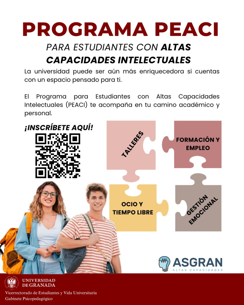 PEACI: Programa para Estudiantes con Altas Capacidades Intelectuales PEACI: Programa para Estudiantes con Altas Capacidades Intelectuales