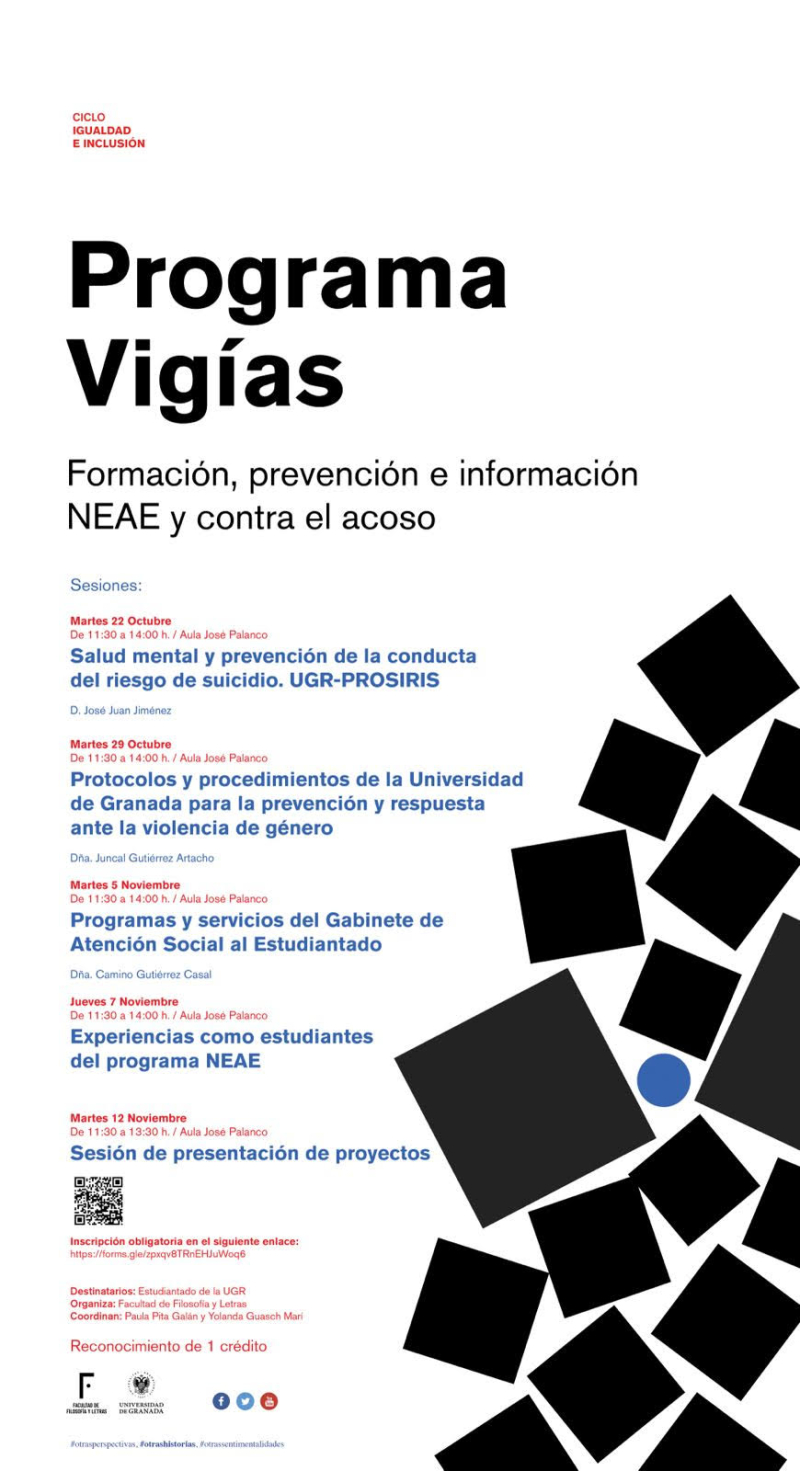 PROGRAMA VIGÍAS Cartel difusión