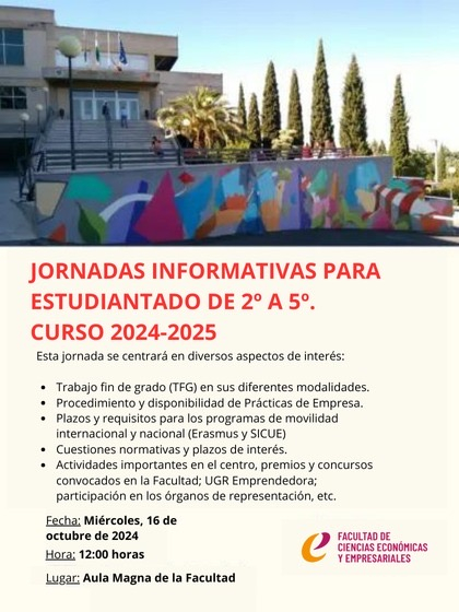 cartel jornadas informativas