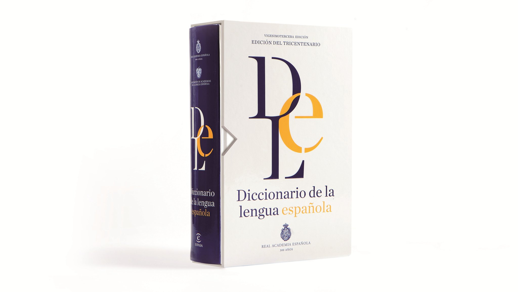 Imagen de un diccionario de la Real Academia Española de la Lengua