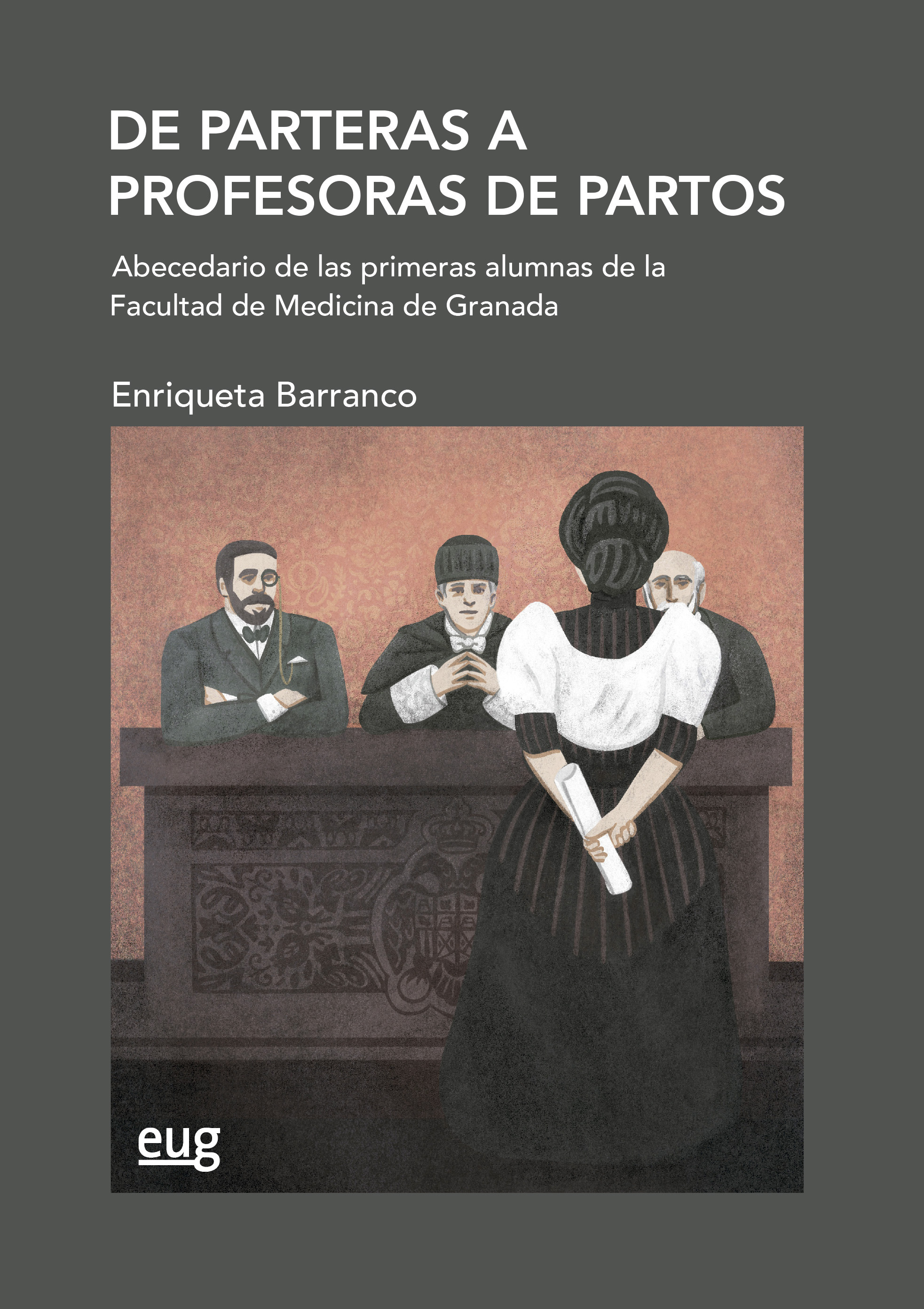 Portada del libro titulado "De parteras a profesoras de partos"