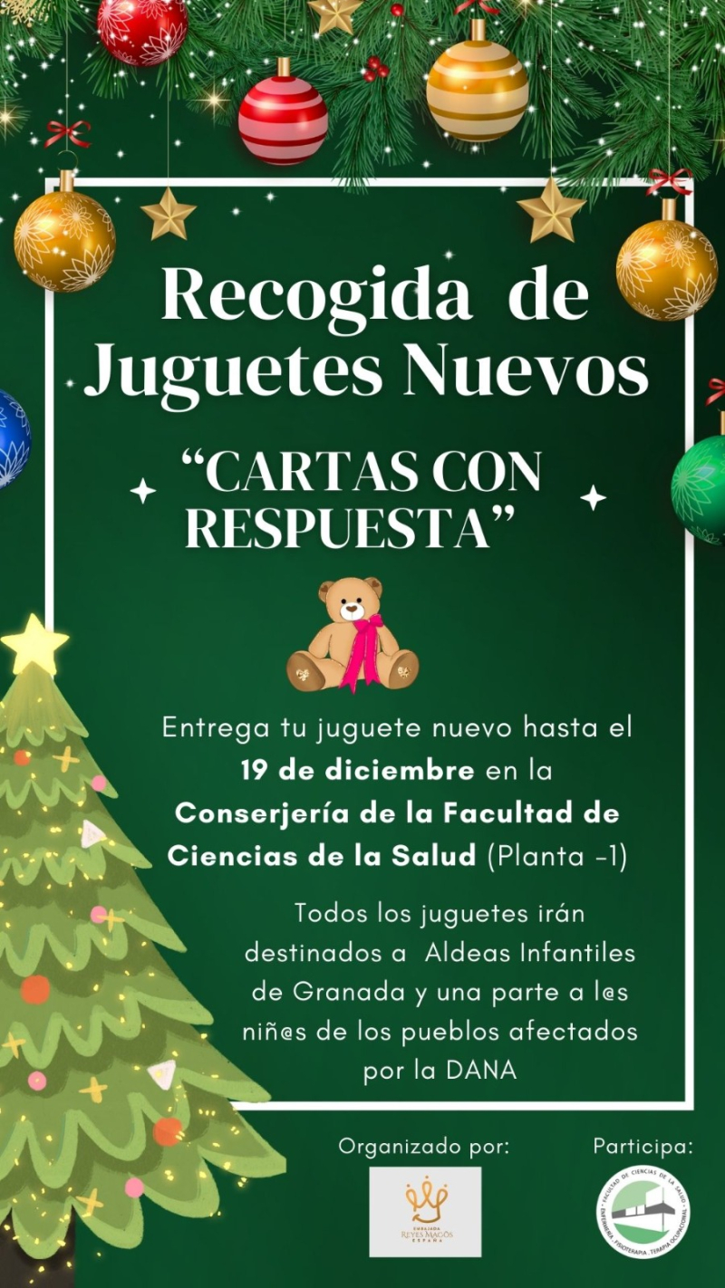Cartel anunciador de la campaña de recogida de juguetes Cartel anunciador de la campaña de recogida de juguetes