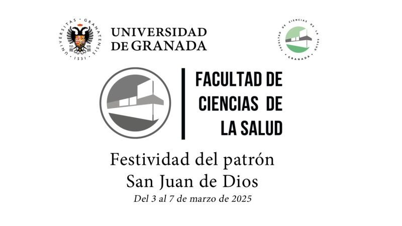 Cartel anunciador del patrón de la Facultad de Ciencias de la Salud de 2025 Cartel anunciador del patrón de la Facultad de Ciencias de la Salud de 2025