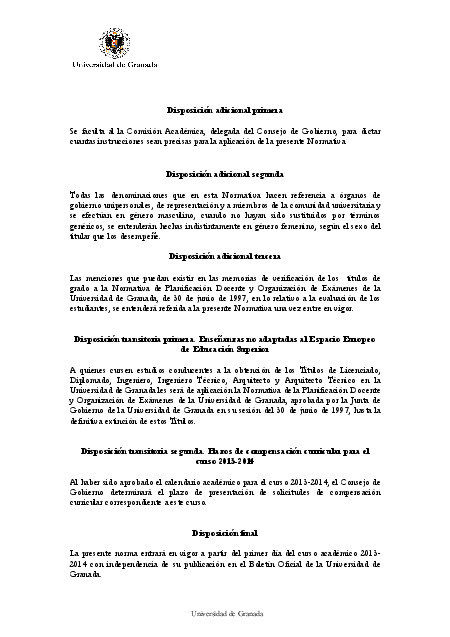 infoacademica/examenes/normativaevaluacionycalificacionaprobadacg2005