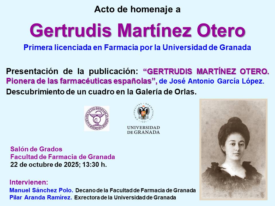Acto homenaje D.ª Gertrudis Martínez Otero, 