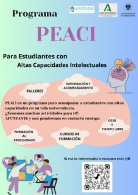 PEACI: Programa para Estudiantes con Altas Capacidades Intelectuales Programa Estudiantes Altas Capacidades Intelectuales