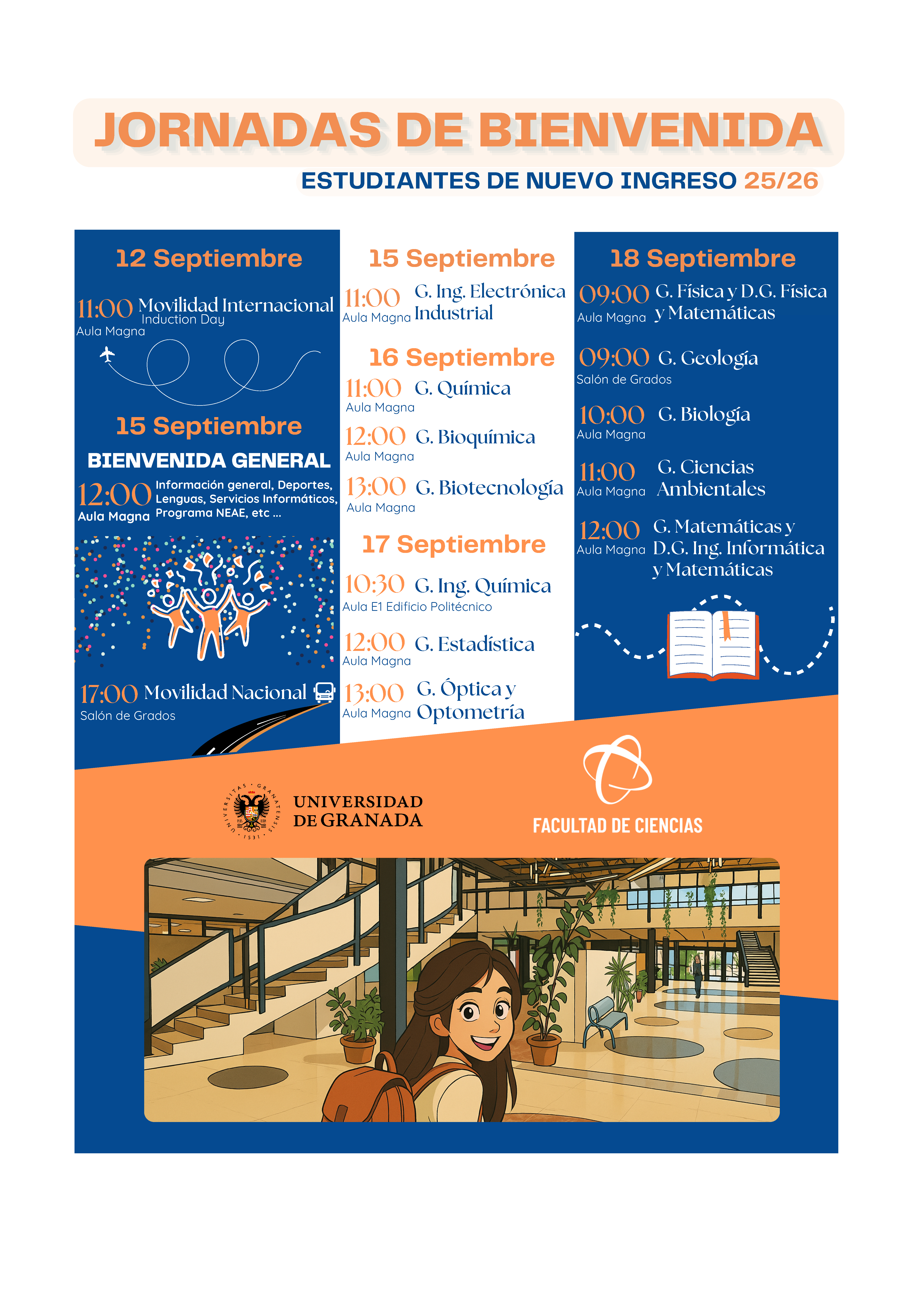 Jornadas de Bienvenida 25/26