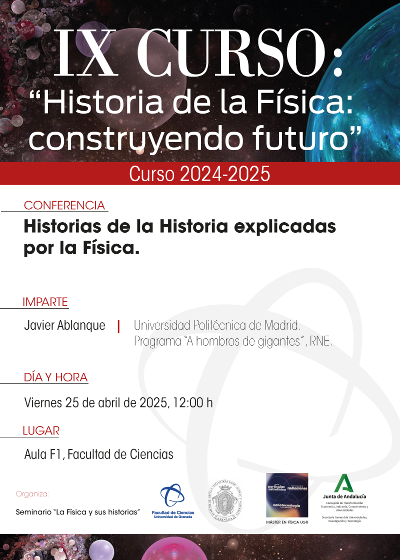 HISTORIAS DE LA HISTORIA EXPLICADAS POR LA FÍSICA