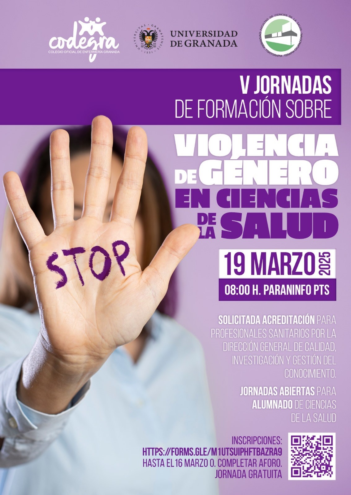 V Jornadas de Formación en Violencia de Género para Ciencias de la Salud
