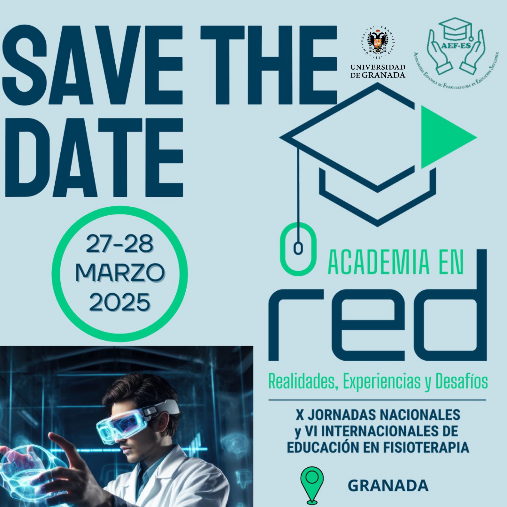X Jornadas Nacionales y VI Internacionales de Educación en Fisioterapia