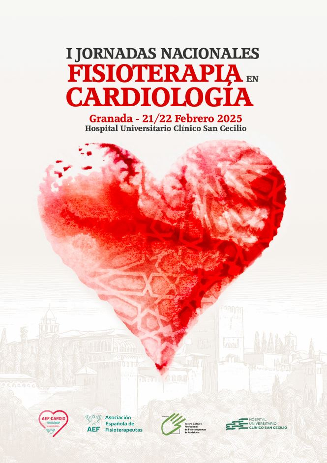 I JORNADAS NACIONALES DE FISIOTERAPIA EN CARDIOLOGÍA I JORNADAS NACIONALES DE FISIOTERAPIA EN CARDIOLOGÍA
