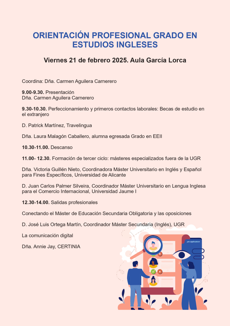 Jornadas de Orientación Profesional y Empleabilidad_ Grado en EEII Jornadas de Orientación Profesional y Empleabilidad_ Grado en EEII