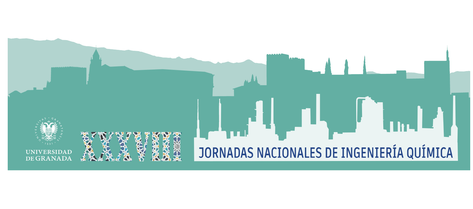 XXXVIII Jornadas Nacionales de Ingeniería Química. Granada, 9, 10 y 11 de Julio de 2025