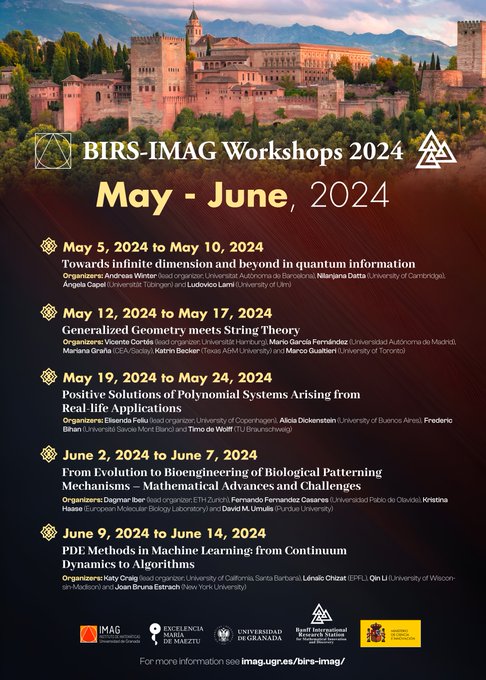 BIRS-IMAG Workshops 2024