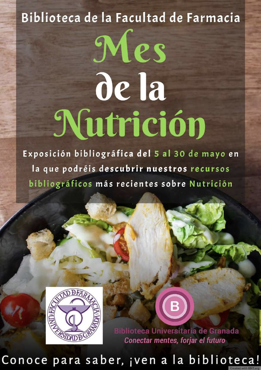 Mes de la nutrición. Exposición bibliográfica