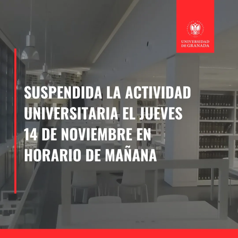 suspension actividad 14 noviembre