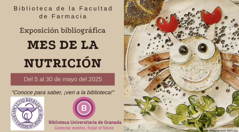 Mes de la nutrición. Exposición bibliográfica