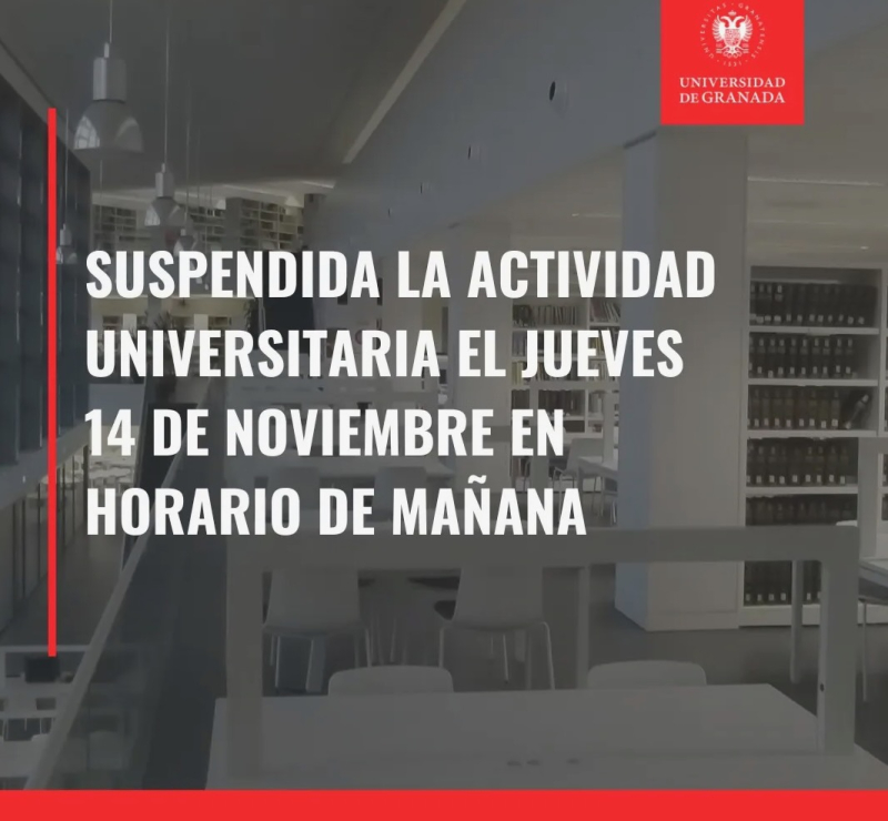 suspension actividad 14 de noviembre