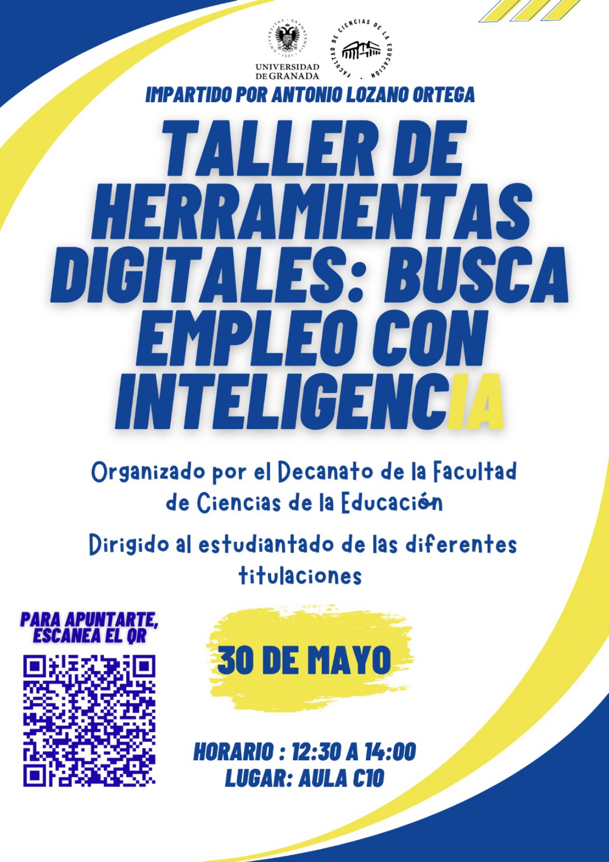 Taller de herramientas digitales: busca empleo con inteligencIA