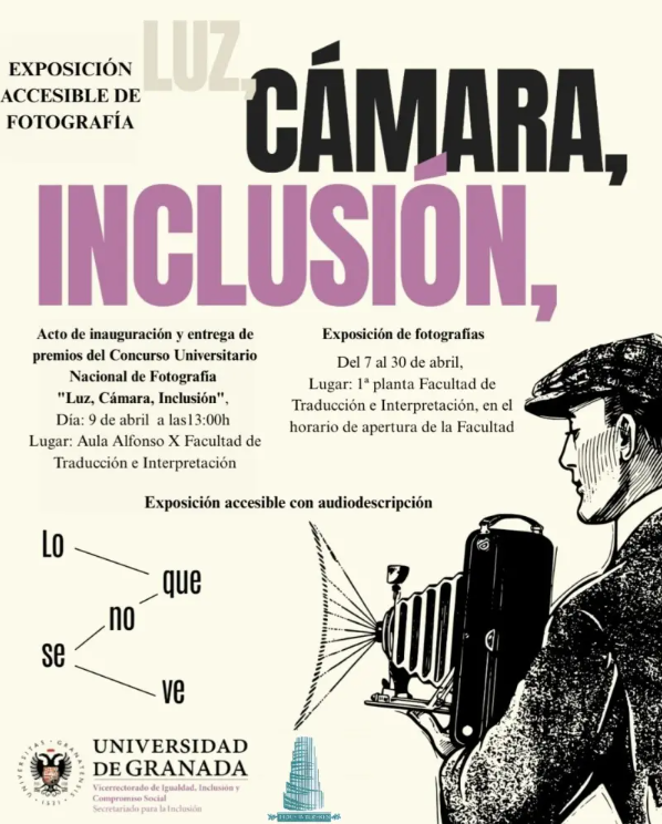 Exposición Accesible de Fotografía “LUZ, CÁMARA, INCLUSIÓN”