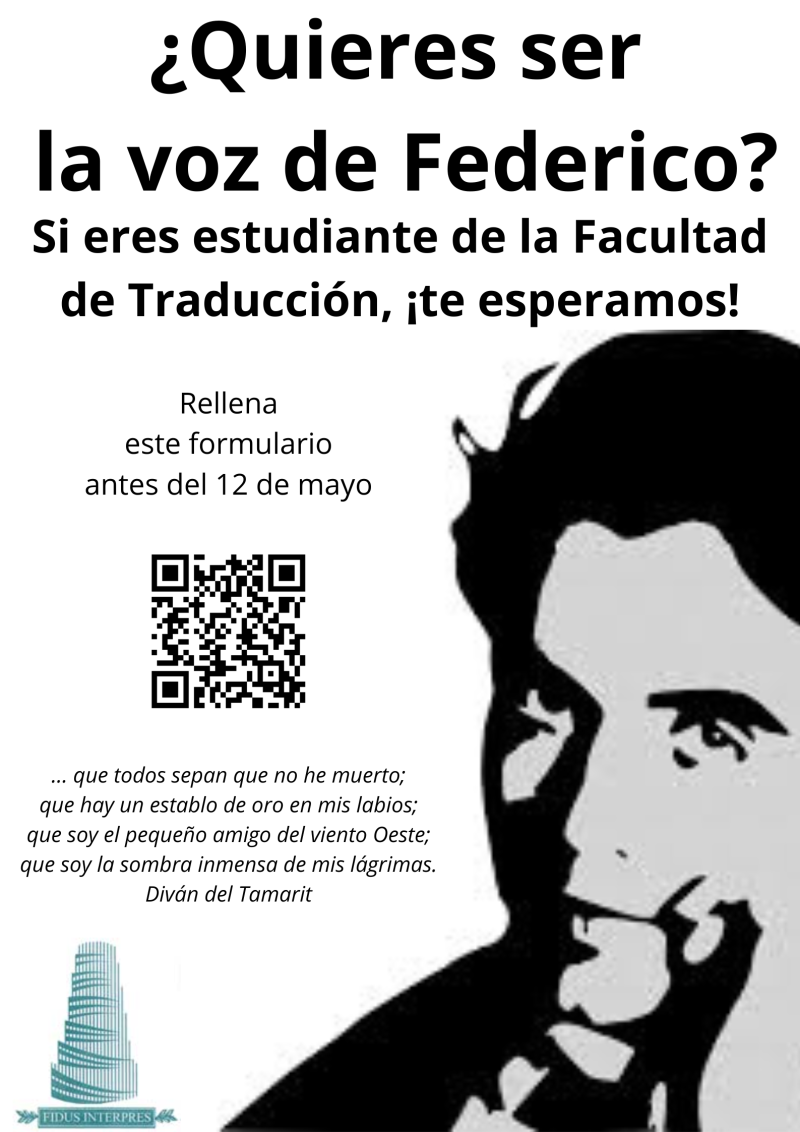 ¿Quieres ser la voz de Federico? La voz de Federico