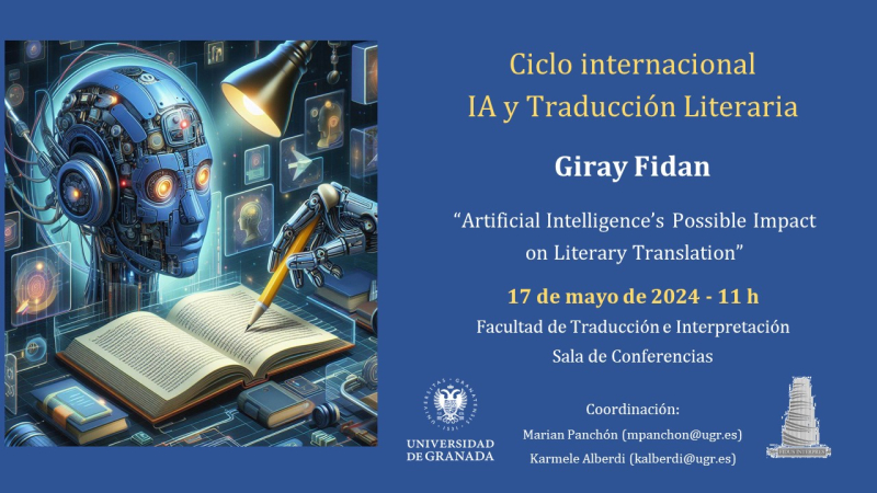 Ciclo internacional IA y Traducción Literaria Ciclo internacional IA y Traducción Literaria