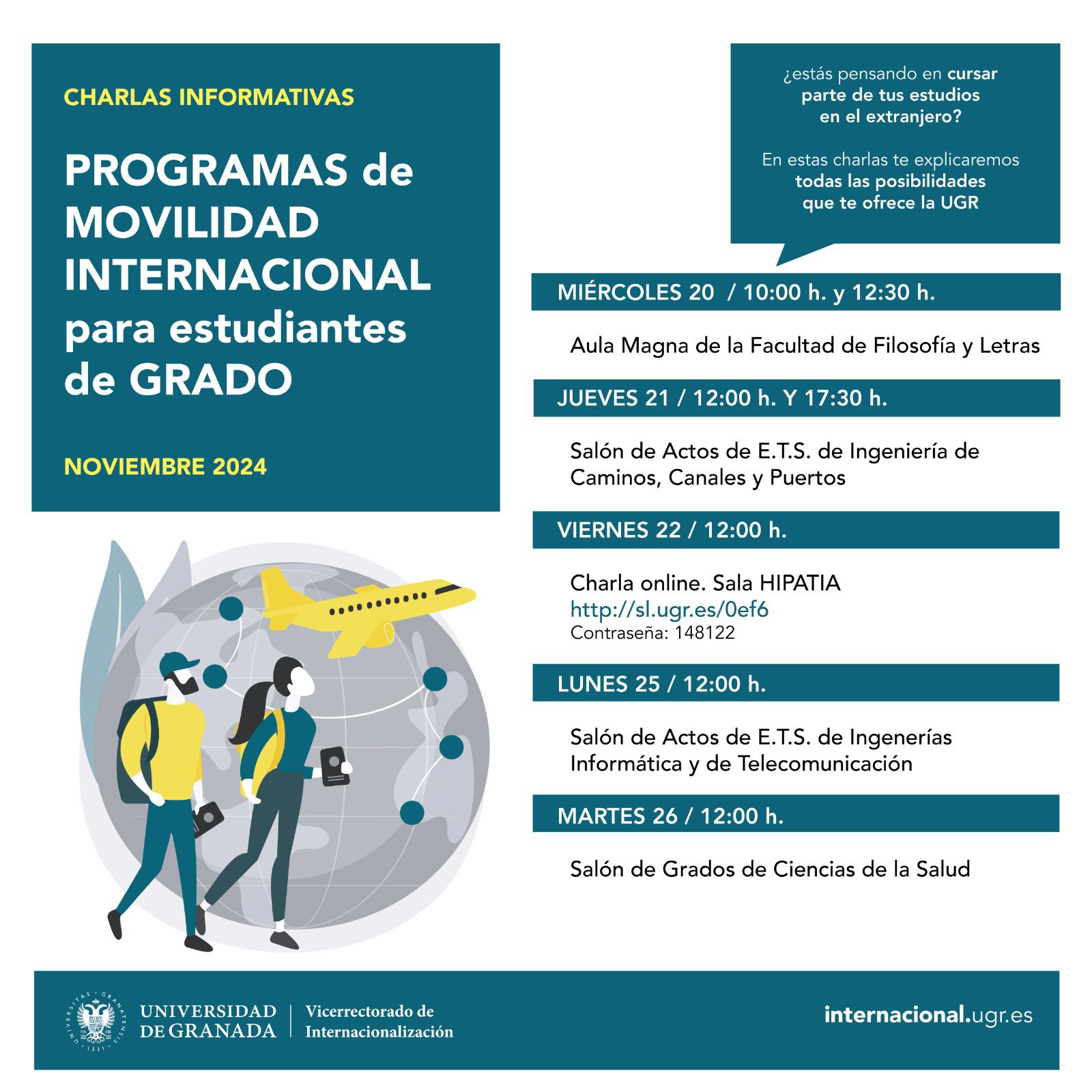 Programas de Movilidad para estudiantes de Grado